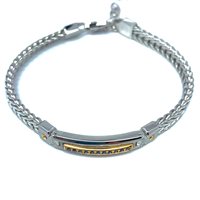 Bracciale Santomà Uomo in Argento Spinello BR1/609 - BR1/609